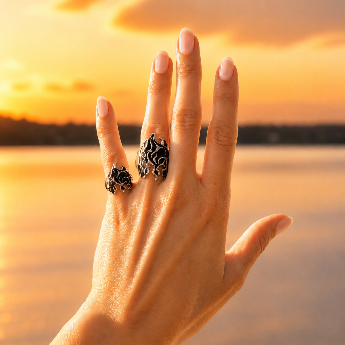 Fire Flame ring