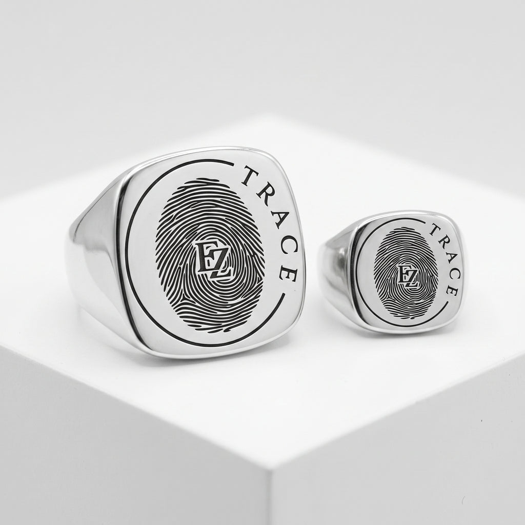 The Duo Trace Signet Ring