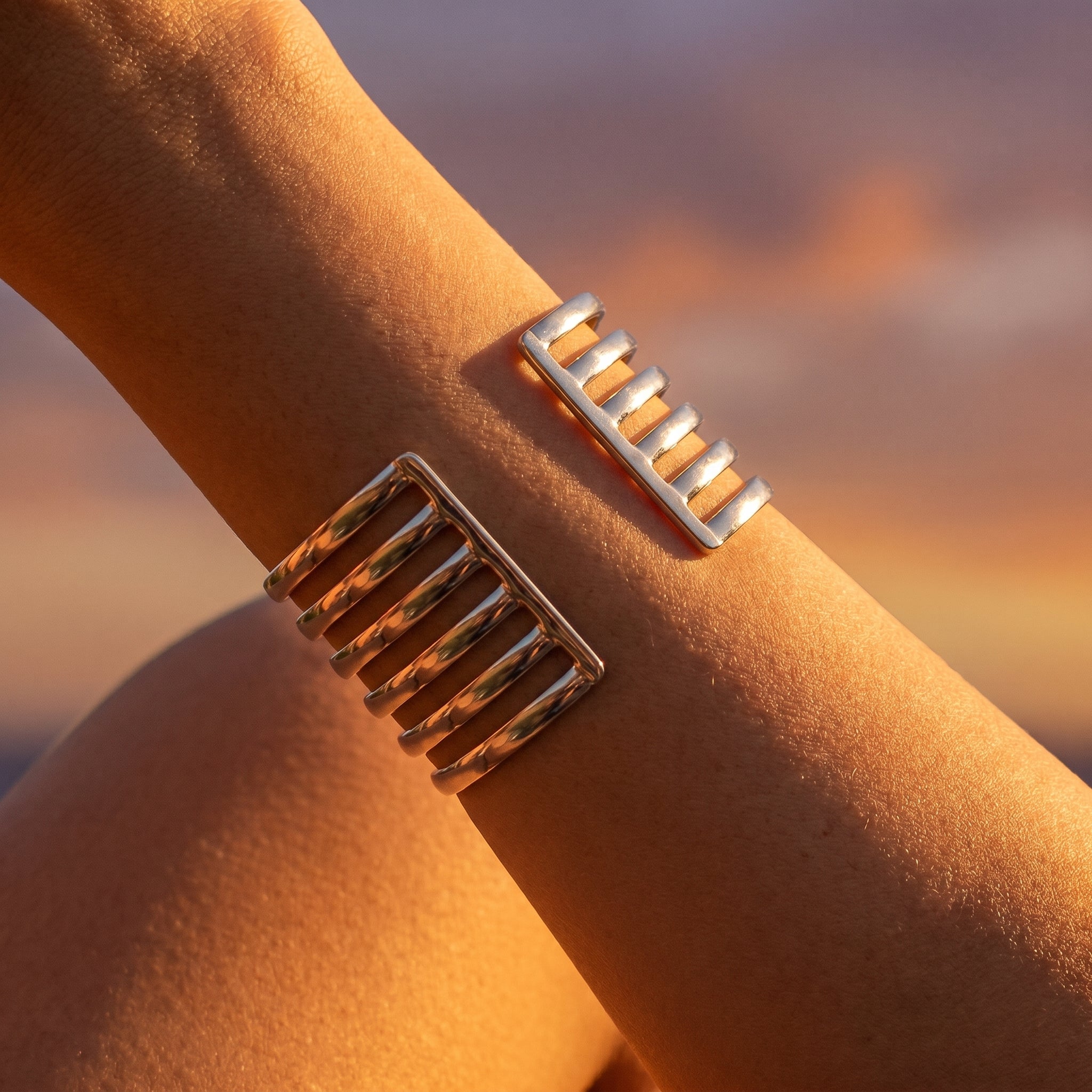 The Multi Band Bangle bracelet