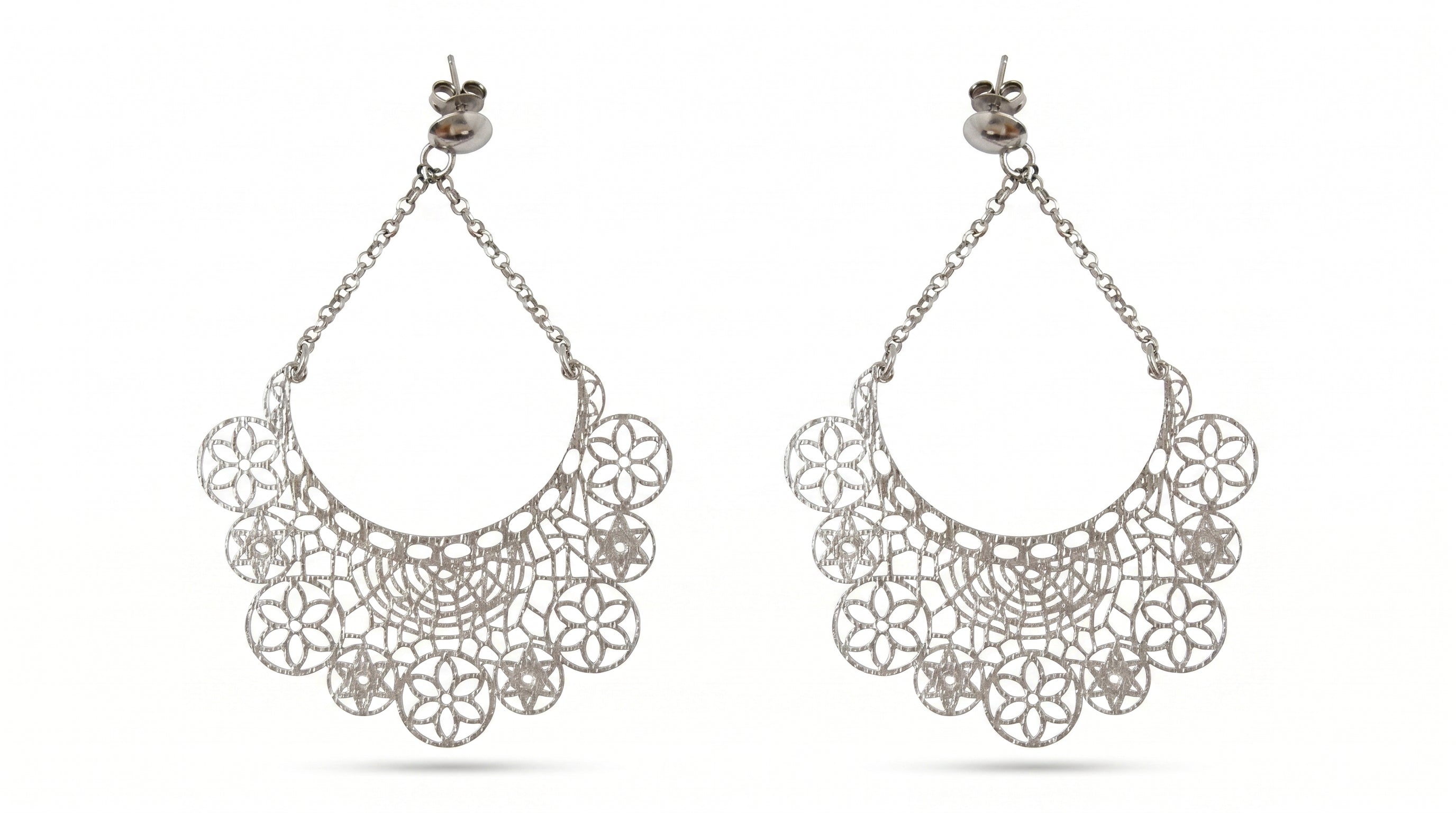 The Bohemian Meadow Fan Earrings