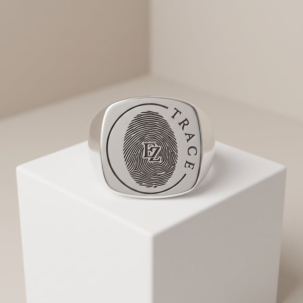 The Pinky Trace Signet Ring