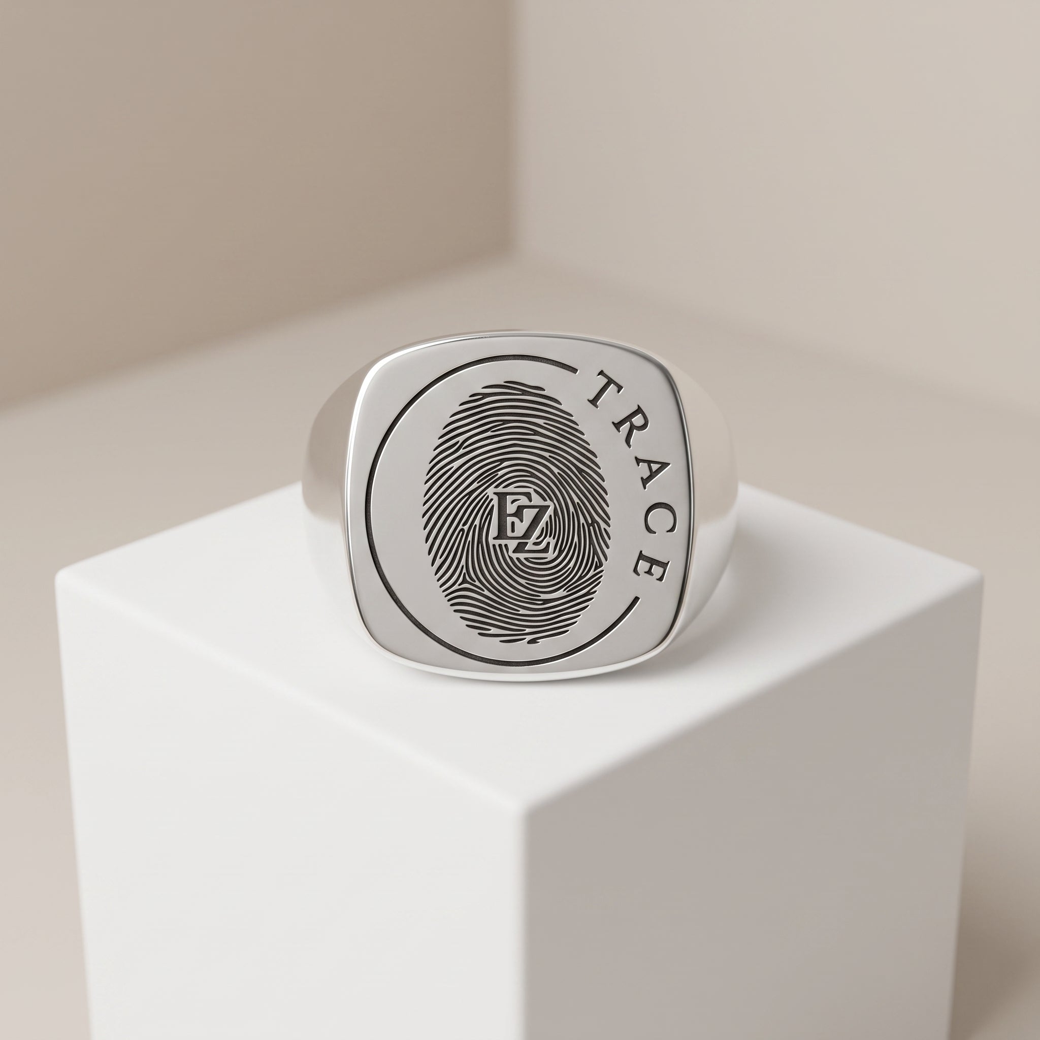 The Pinky Trace Signet Ring