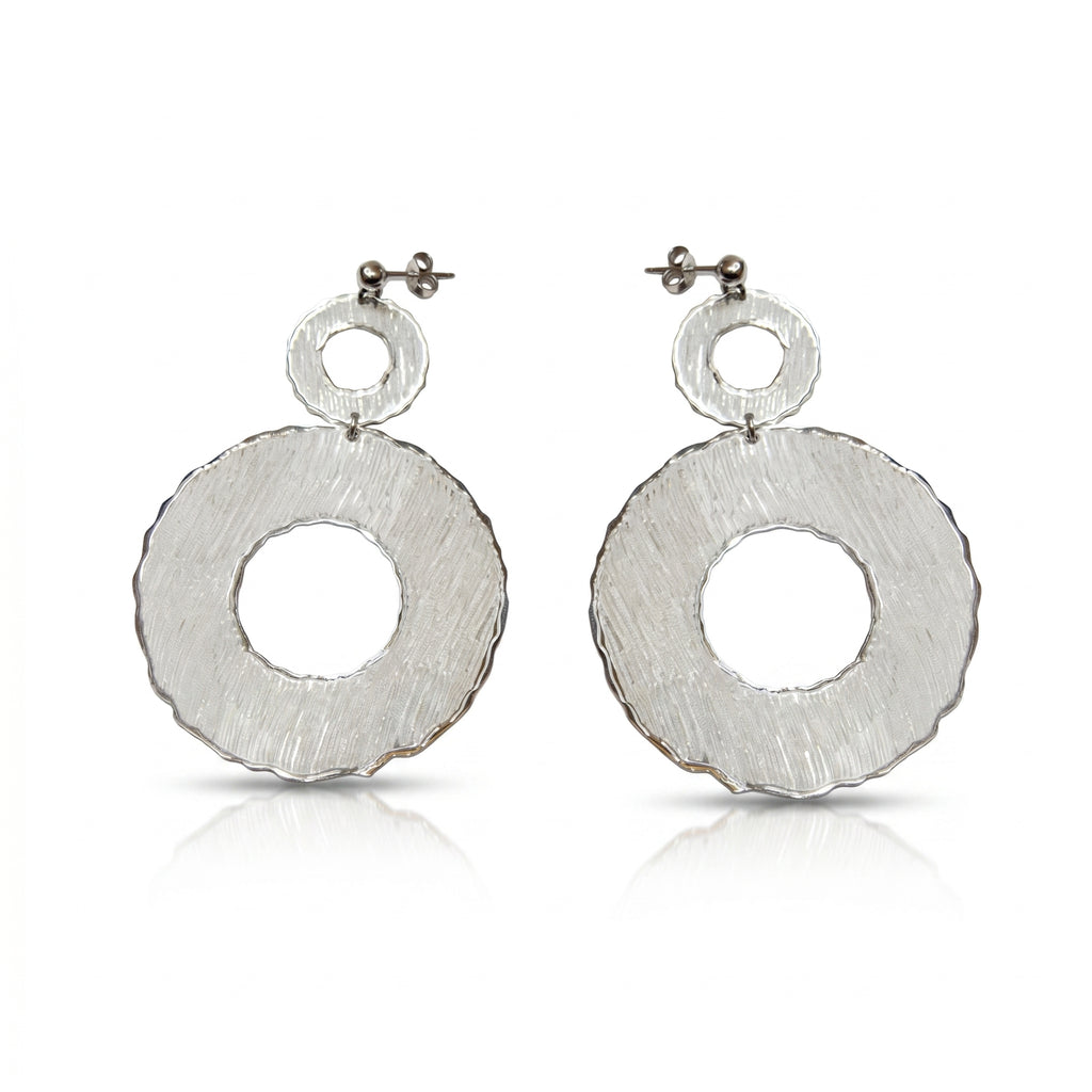 Circle Drop Earrings