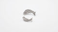 Curved Wing Statement Ear Crawlers