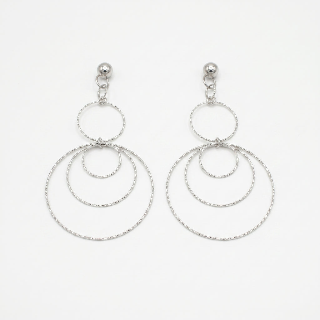 The Infinity Twist Hoop Earrings