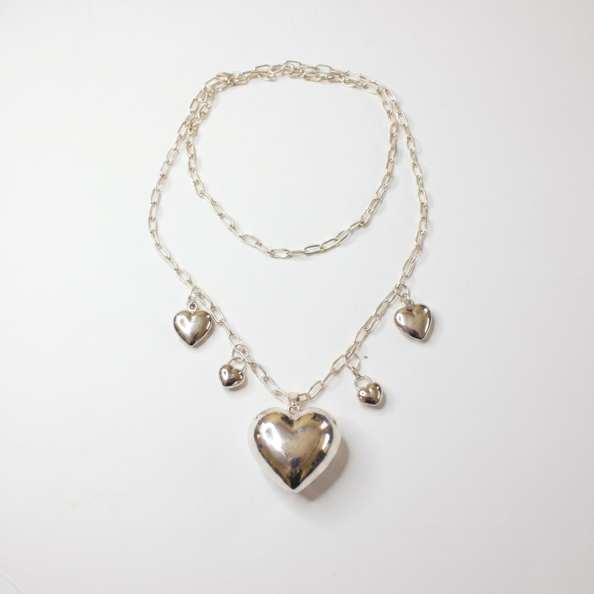 The "Full of Love" Puffed Heart Necklace