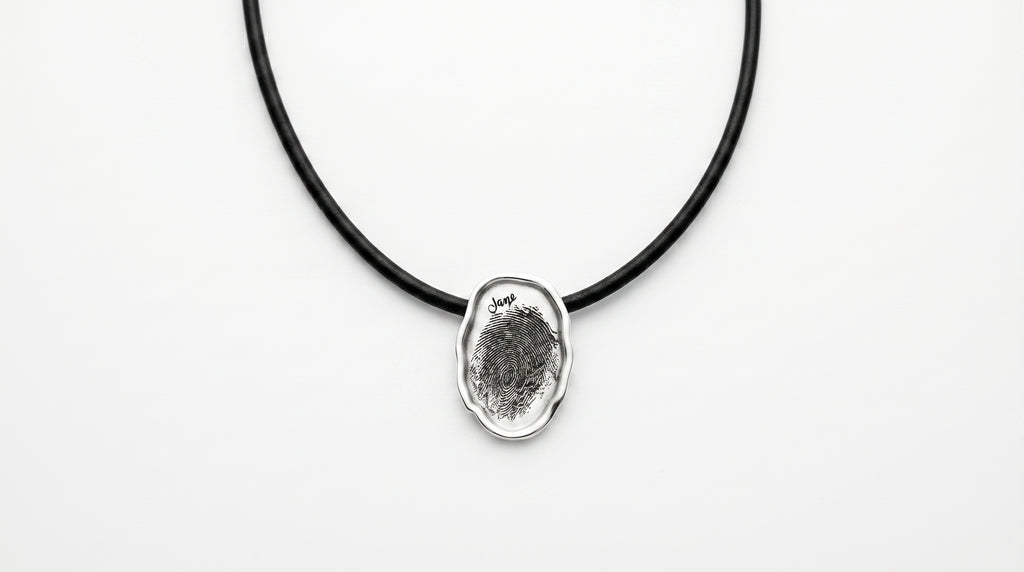 The Signature Fingerprint Cord Choker