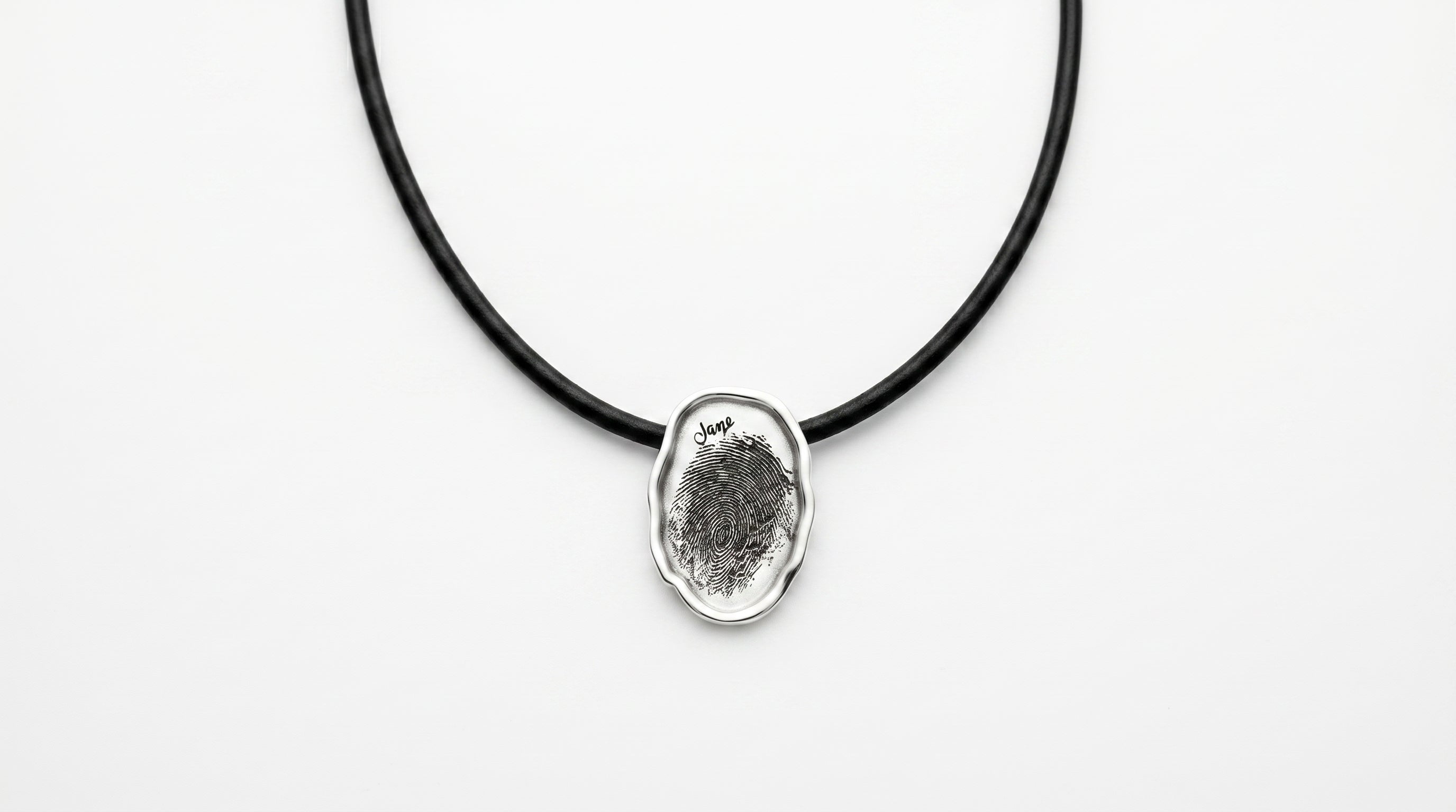 The Signature Fingerprint Cord Choker