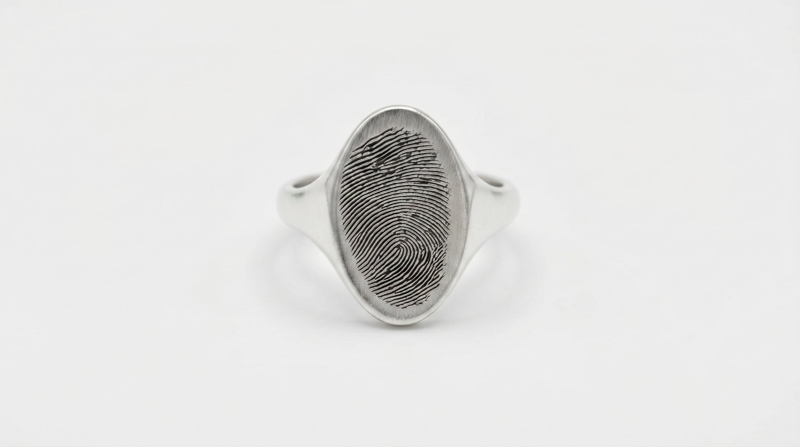 The FingerPrint Signet Pinky Ring