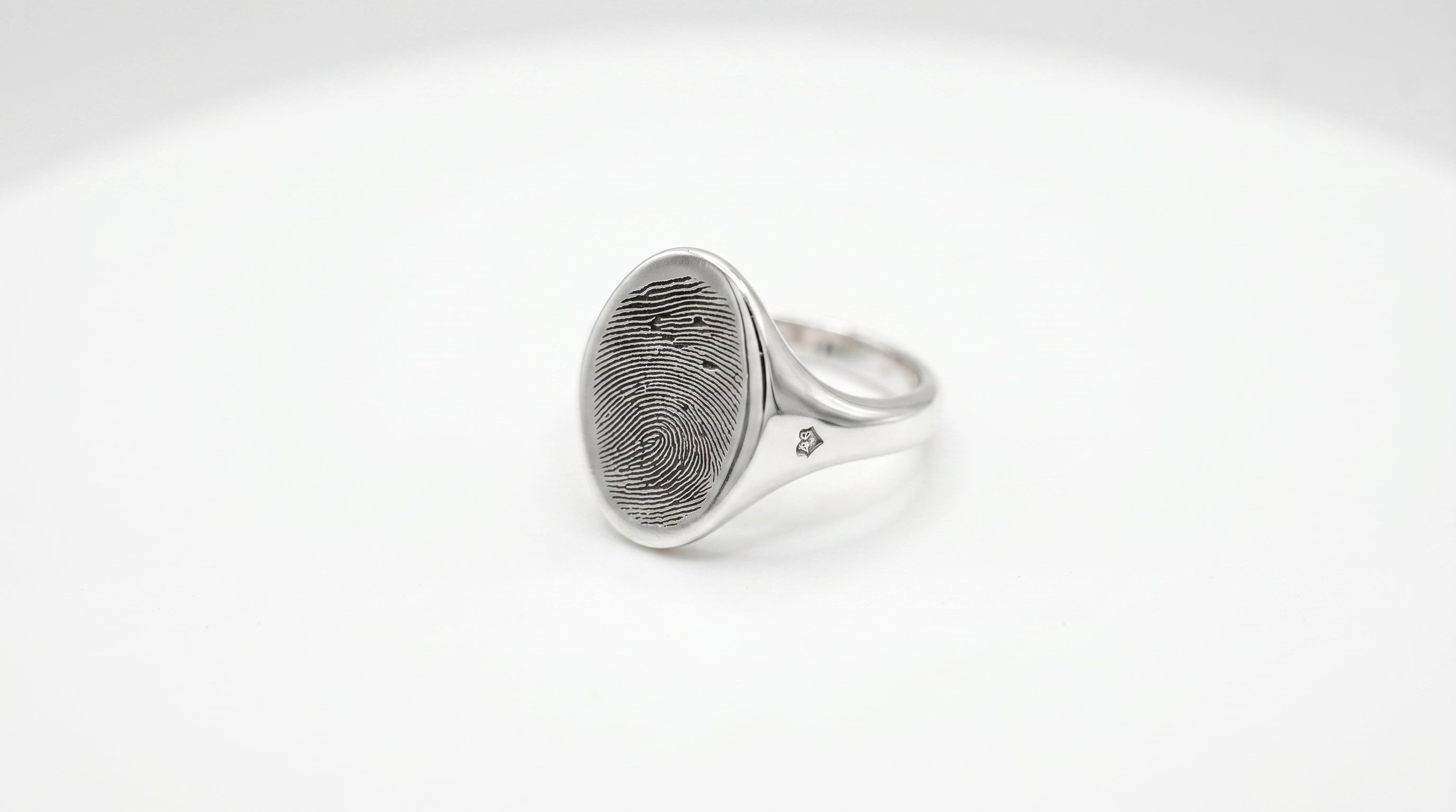 The FingerPrint Signet Pinky Ring
