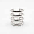 Multi-Band Statement Ring